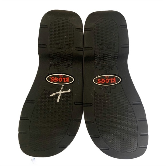 KLOGS Womens Clog 8 wide brown black stretchy - Picture 6 of 8